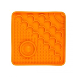 Mata LickiMat® Classic Catster™ pomarańczowa 15x15