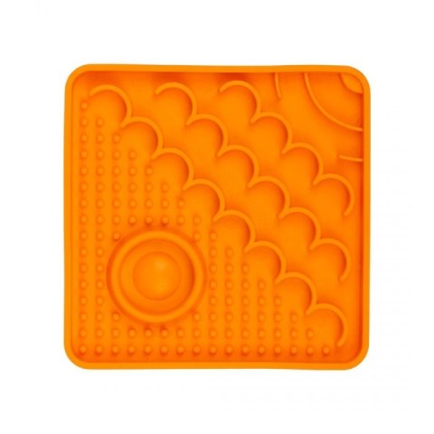 Mata LickiMat® Classic Catster™ pomarańczowa 15x15 Mata LickiMat® Classic Catster™ pomarańczowa 15x15