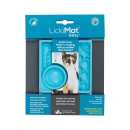 Mata LickiMat® Classic Kitty™ turkusowa 10x10