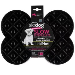 Miska slow food spowalniająca jedzenie SMALL SLODOG® czarna