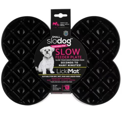 Miska slow food spowalniająca jedzenie SMALL SLODOG® czarna Miska slow food spowalniająca jedzenie SMALL SLODOG® czarna