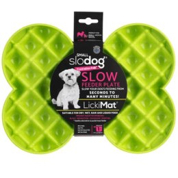 Miska slow food spowalniająca jedzenie SMALL SLODOG® zielona
