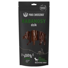 PAKA ZWIERZAKA Kabanosy dla psa z dzika 3 szt (80g)