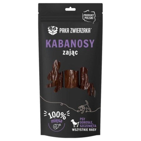 PAKA ZWIERZAKA Kabanosy zając 3 szt (80g)
