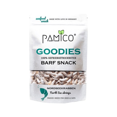 PAMICO- GOODIES KREWETKI Z MORZA PÓŁNOCNEGO FREEZE-DRIED 50G PAMICO- GOODIES KREWETKI Z MORZA PÓŁNOCNEGO FREEZE-DRIED 50G