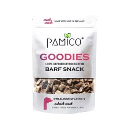 PAMICO- GOODIES MIĘSO STRUSIA FREEZE-DRIED 50G