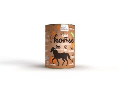 SYTA MICHA Karma mokra dla psa dla psa Koń z warzywami 400g