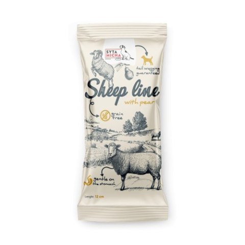 SYTA MICHA Sheep Line Kość do żucia Owca z gruszką 12cm