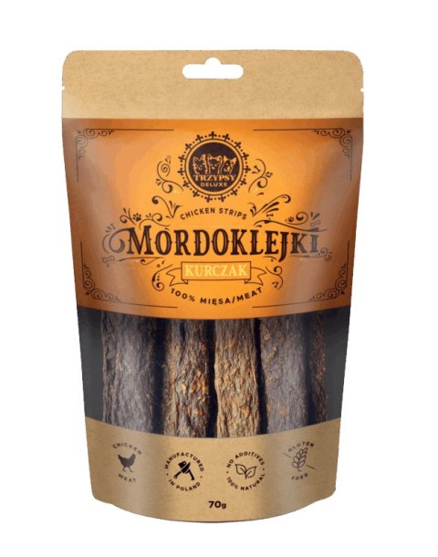 TRZYPSY Mordoklejki z kurczaka dla psa 70g