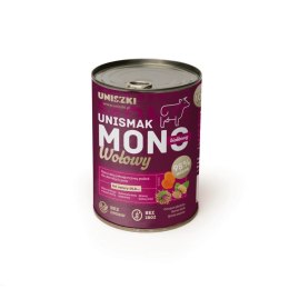 UNISZKI UNISMAK karma dla psa Monobiałkowa Wołowina 400g