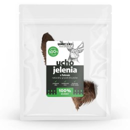 UNISZKI Ucho jelenia z futrem