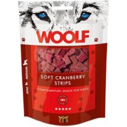 WOOLF Soft Cranberry Strips 100g- kurczak z żurawiną