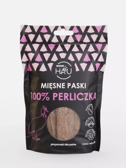 WOW!HAU - Mięsne paski 100% PERLICZKA