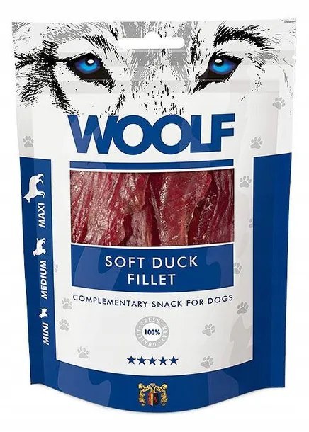 Woolf Snack Soft Duck Fillet 100 g Woolf Snack Soft Duck Fillet 100 g