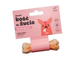 AZAN- Kość do żucia dla psa ZE SKÓRY KOŃSKIEJ Z JAGODAMI GOJI 10cm