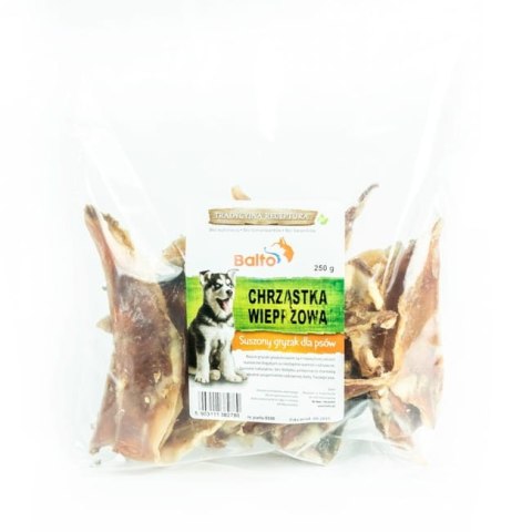 BALTO Chrząstka wieprzowa naturalny gryzak dla psa 250g BALTO Chrząstka wieprzowa naturalny gryzak dla psa 250g