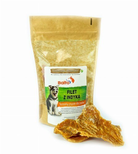 BALTO PREMIUM Filet z indyka dla psa 100g BALTO PREMIUM Filet z indyka dla psa 100g