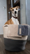 BIZIPETS- Antybakteryjny mały ręczniczek dla psa- szary
