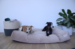 BIZIPETS Legowisko dla psa PREMIUM beżowe S