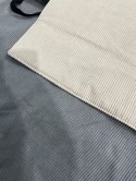 BIZIPETS Sztruksowe legowisko PREMIUM dla psa szare S