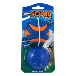 Chuckit!- SONIC BALL MEDIUM 2PAK - piłki dla psa