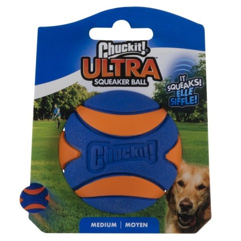 Chuckit!- ULTRA SQUEAKER BALL MEDIUM - piłka dla psa Chuckit!- ULTRA SQUEAKER BALL MEDIUM - piłka dla psa