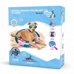 CoolPets PREMIUM Mata chłodząca dla psa Flower 60cm