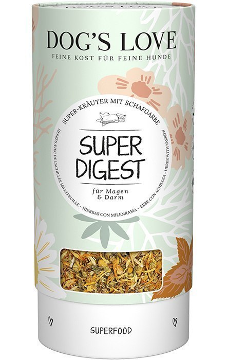 DOG'S LOVE Super Digest - zioła dla psa z krwawnikiem dla zdrowej flory jelitowej (70g) DOG'S LOVE Super Digest - zioła dla psa z krwawnikiem dla zdrowej flory jelitowej (70g)