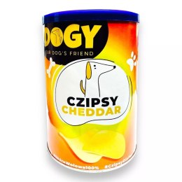 DOGY - Czipsy dla psa z serem Cheddar 120g