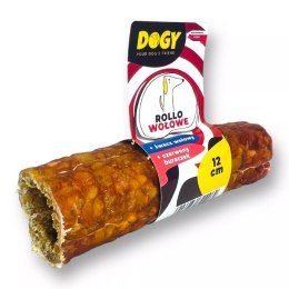DOGY - ROLLO Wołowe naturalny gryzak dla psa do nadziewania 12cm