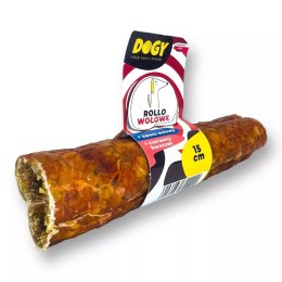 DOGY - ROLLO Wołowe naturalny gryzak dla psa do nadziewania 15cm