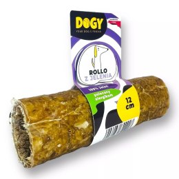 DOGY - ROLLO z JELENIA naturalny gryzak dla psa do nadziewania 12cm