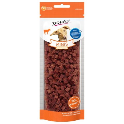 DOKAS MINIS- mini przysmaki dla psa z JAGNIĘCINY 70g