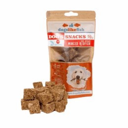 Dogslikefish Kostki z mielonego karmazyna 70g