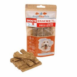 Dogslikefish Paski z mielonego karmazyna 70g