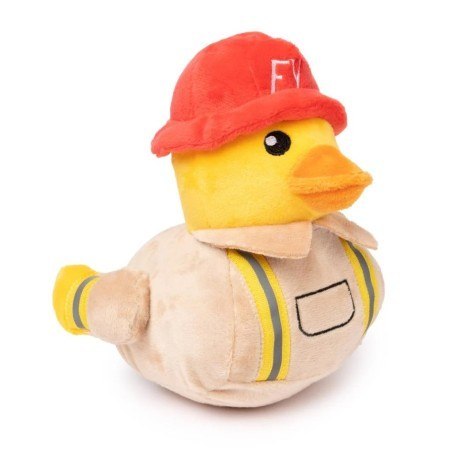 FUZZYARD- Strażak Kwak pluszak z piszczałką dla psa FUZZYARD- Strażak Kwak pluszak z piszczałką dla psa
