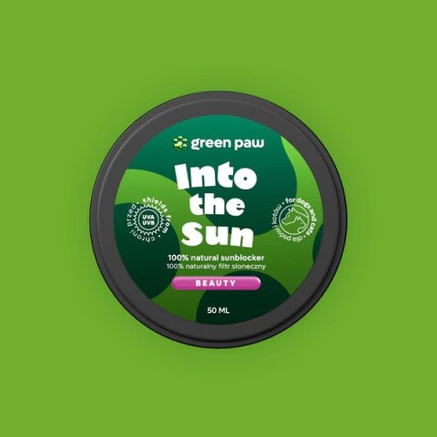 GREEN PAW Into The Sun- Maść na nos i skórę z naturalnym filtrem przeciwsłonecznym 50ml