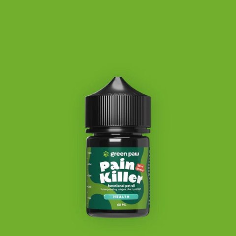 GREEN PAW- Pain Killer- Terapeutyczne krople z krylem o bardzo mocnym działaniu 60ml dat. 20.09