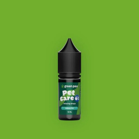 GREEN PAW- Pet Care- Klasyczne krople na wyciszenie psów i kotów 6% 10ml