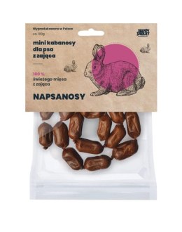 HAPPYSNACKY NAPSANOSY mini z zająca 18szt.