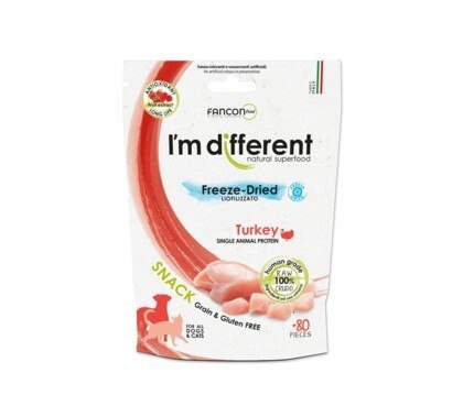 I'm different- Liofilizowana przekąska dla psa - indyk