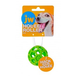 JW Pet- HOL-EE ROLLER MINI Ø5 CM piłka ażurowa dla psa zielona