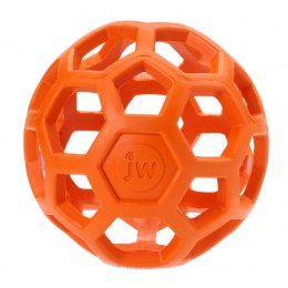 JW Pet- HOL-EE ROLLER SMALL Ø8,7 CM piłka ażurowa dla psa pomarańczowa