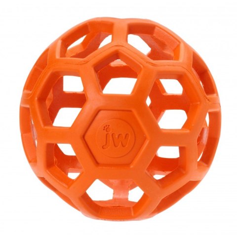 JW Pet- HOL-EE ROLLER SMALL Ø8,7 CM piłka ażurowa dla psa pomarańczowa