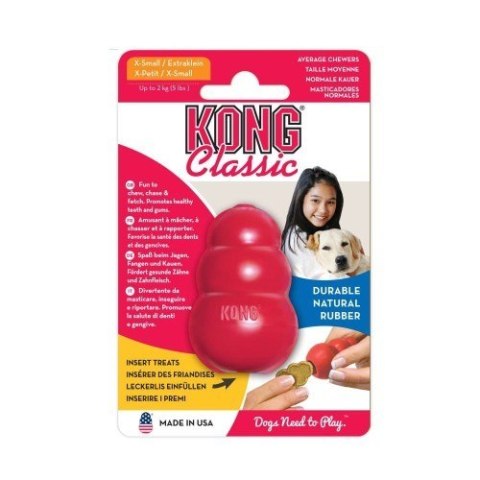 KONG® CLASSIC ZABAWKA DLA PSA XS 6cm KONG® CLASSIC ZABAWKA DLA PSA XS 6cm