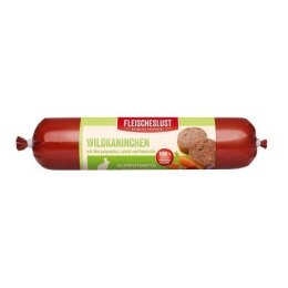 MEATLOVE- WILD RABBIT 800G- mokra karma dla psa królik z wołowiną