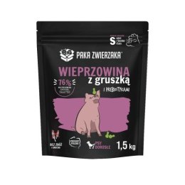 PAKA ZWIERZAKA Karma sucha dla psa Wieprzowina z gruszką 