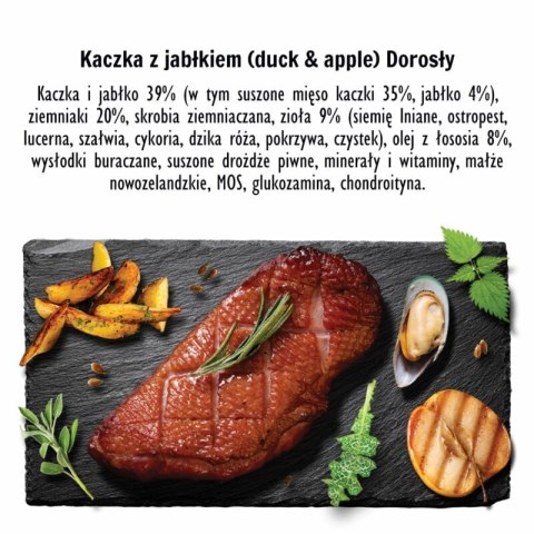 PAKA ZWIERZAKA Karma sucha dla psa z kaczki i jabłka 3kg PAKA ZWIERZAKA Karma sucha dla psa z kaczki i jabłka 3kg
