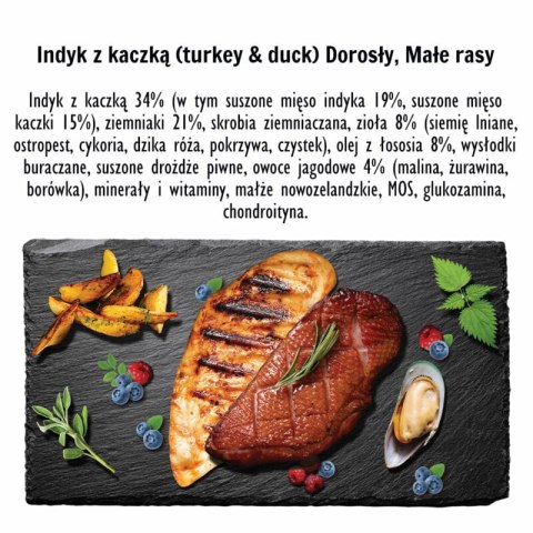 PAKA ZWIERZAKA Karma sucha z indykiem i kaczką dla psa MINI 3kg PAKA ZWIERZAKA Karma sucha z indykiem i kaczką dla psa MINI 3kg
