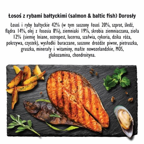 PAKA ZWIERZAKA Karma sucha z łososia i ryb bałtyckich 3kg PAKA ZWIERZAKA Karma sucha z łososia i ryb bałtyckich 3kg